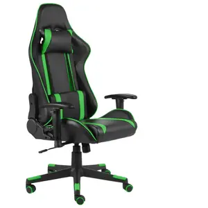 Comparateur de prix : vidaXL Chaise de jeu pivotante Vert PVC