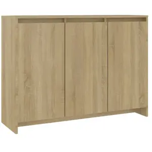 vidaXL Buffet Chêne sonoma 102x33x75 cm Aggloméré
