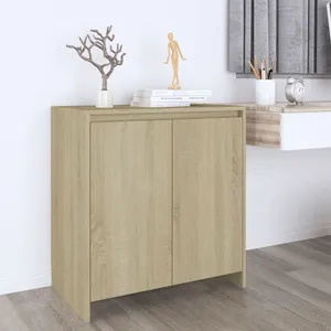 vidaXL Buffet Chêne sonoma 70x41x75 cm Bois d'ingénierie pas cher