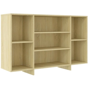 vidaXL Buffet chêne sonoma 120x30x75 cm bois d'ingénierie pas cher