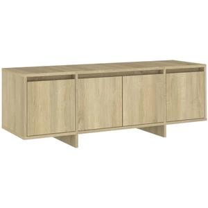 vidaXL Meuble TV Chêne sonoma 120x30x40,5 cm Aggloméré pas cher