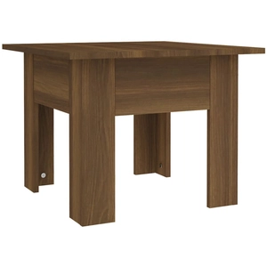 vidaXL Table basse Chêne marron 55x55x42 cm Aggloméré pas cher