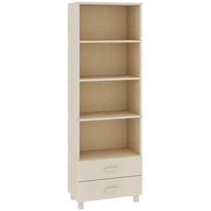 vidaXL Buffet HAMAR Marron miel 60x35x180 cm Bois massif de pin pas cher