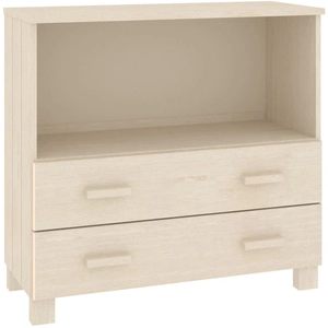 vidaXL Buffet HAMAR Marron miel 85x35x80 cm Bois massif de pin