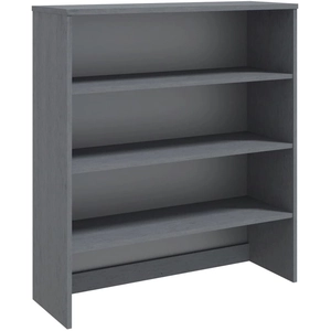 vidaXL Dessus de buffet HAMAR Gris foncé 90x30x100 cm Bois de pin pas cher