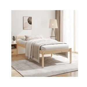 vidaXL Lit pour personne âgée 90x200 cm bois massif de pin pas cher