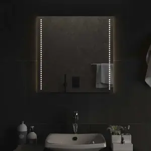 vidaXL Miroir de salle de bain à LED 60x60 cm pas cher