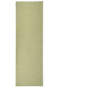 vidaXL Tapis à tissage plat d'extérieur 80x250 cm Vert