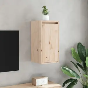 Comparateur de prix : vidaXL Armoire murale 30x30x60 cm Bois de pin massif