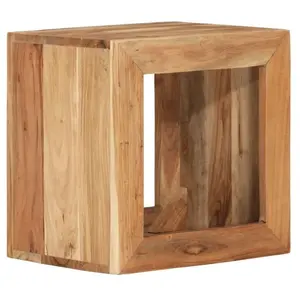 Comparateur de prix : vidaXL Tabouret 40x30x40 cm Bois d'acacia solide