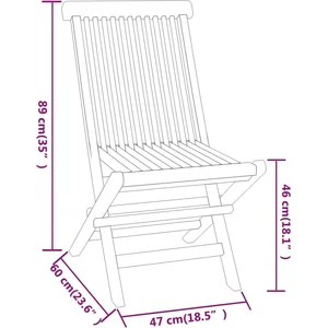 vidaXL Ensemble à manger de jardin 3 pcs Bois de teck massif pas cher