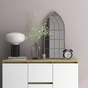 vidaXL Miroir Sable 70x30 cm Fer pour utilisation à l'intérieur pas cher