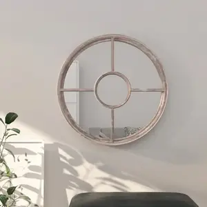 vidaXL Miroir Sable 40x4 cm Fer pour utilisation à l'intérieur pas cher