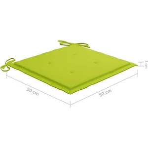 vidaXL Chaises de jardin avec coussins 2 pcs Bois d'acacia massif pas cher