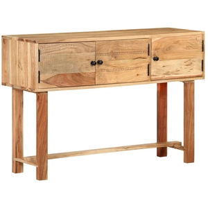 vidaXL Buffet 115x35x75 cm Bois d'acacia massif pas cher