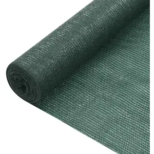 vidaXL Filet brise-vue Vert 2x25 m PEHD 75 g/m² pas cher