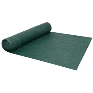 vidaXL Filet brise-vue Vert 1,8x10 m PEHD 195 g/m² pas cher