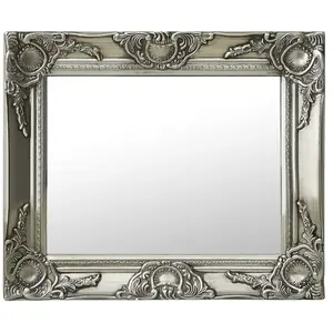 Comparateur de prix : vidaXL Miroir mural style baroque 50x40 cm Argenté