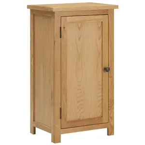 vidaXL Armoire 45x32x85 cm Bois de chêne massif pas cher