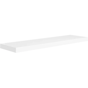 vidaXL Étagère murale flottante blanc 90x23,5x3,8 cm MDF pas cher