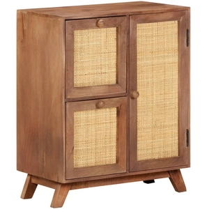 vidaXL Buffet 60x35x75 cm Bois de manguier massif