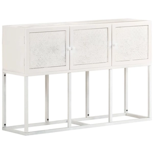 vidaXL Buffet 115x30x76 cm Bois de manguier massif pas cher