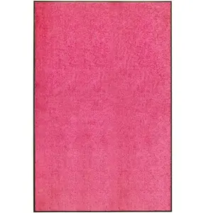 Comparateur de prix : vidaXL Paillasson lavable Rose 120x180 cm