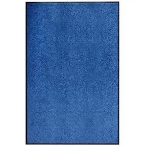 Comparateur de prix : vidaXL Paillasson lavable Bleu 120x180 cm