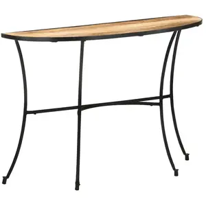 Comparateur de prix : vidaXL Table d'appoint 110x40x77 cm Bois de manguier massif