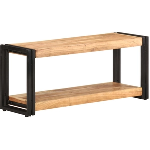 vidaXL Meuble TV 90x30x40 cm Bois d'acacia solide pas cher