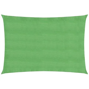 vidaXL Voile d'ombrage 160 g/m² Vert clair 2,5x4,5 m PEHD pas cher