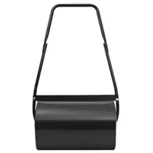 vidaXL Rouleau à gazon noir 63 cm 50 L pas cher