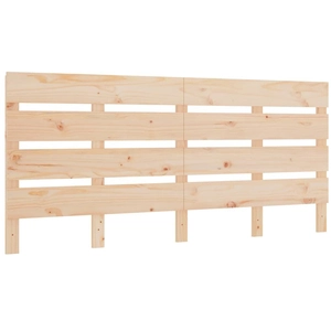 vidaXL Tête de lit 135x3x80 cm Bois massif de pin