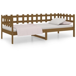 Comparateur de prix : vidaXL Lit de jour Marron miel 90x200 cm Bois de pin massif