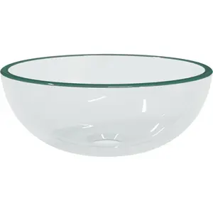 Comparateur de prix : vidaXL Lavabo Verre trempé 30x12 cm Transparent