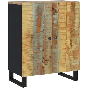 vidaXL Buffet 60x33x75 cm Bois massif de récupération pas cher