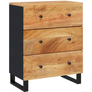 vidaXL Buffet 60x33x75 cm Bois massif d'acacia pas cher