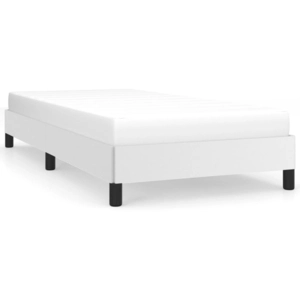 vidaXL Cadre de lit Blanc 80x200 cm Similicuir pas cher