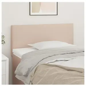 vidaXL Tête de lit Cappuccino 90x5x78/88 cm Similicuir pas cher