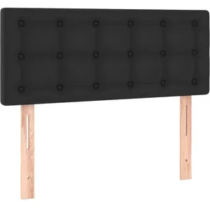 Comparateur de prix : vidaXL Tête de lit Noir 80x5x78/88 cm Similicuir