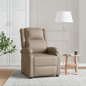 Comparateur de prix : vidaXL Vidaxl Fauteuil De Massage Cappuccino Similicuir