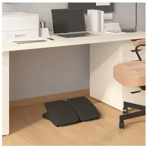 Comparateur de prix : vidaXL Repose-pied Noir 43,5x32,5x10,5 cm