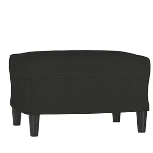 Comparateur de prix : vidaXL Repose-pied Noir 60x50x41 cm Tissu