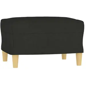 Comparateur de prix : vidaXL Repose-pied Noir 60x50x41 cm Tissu