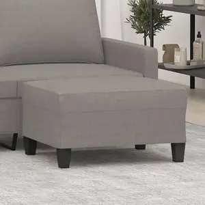 Comparateur de prix : vidaXL Repose-pied Taupe 70x55x41 cm Tissu