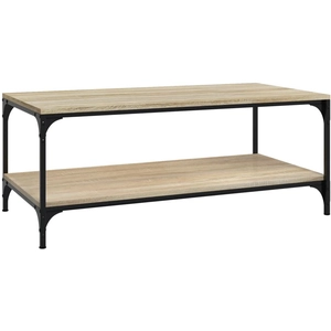 vidaXL Table basse Chêne sonoma 80x50x40 cm Bois d'ingénierie pas cher