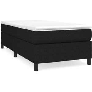 vidaXL Cadre de lit Noir 80x200 cm Tissu pas cher