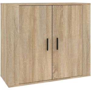 vidaXL Buffet Chêne sonoma 80x33x70 cm Bois d'ingénierie pas cher