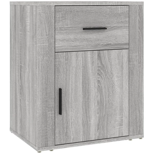 vidaXL Table de chevet Sonoma gris 50x36x60 cm Bois d'ingénierie pas cher
