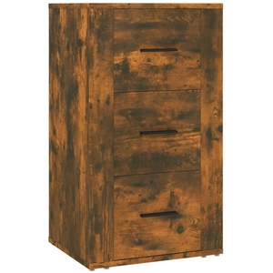 vidaXL Buffet Chêne fumé 40x33x70 cm Bois d'ingénierie pas cher